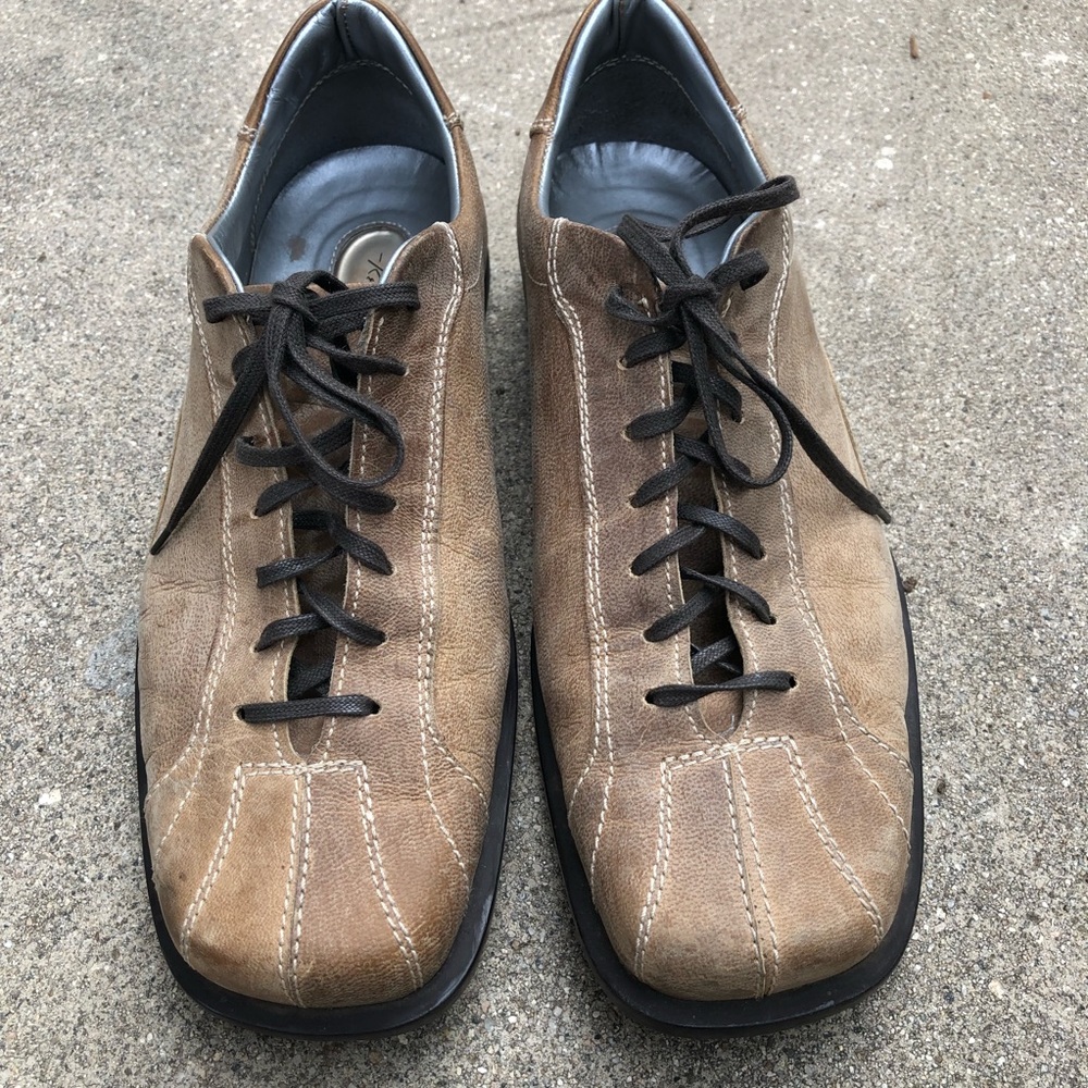 Kenneth Cole w Silver Technology Leather Shoes 8.5